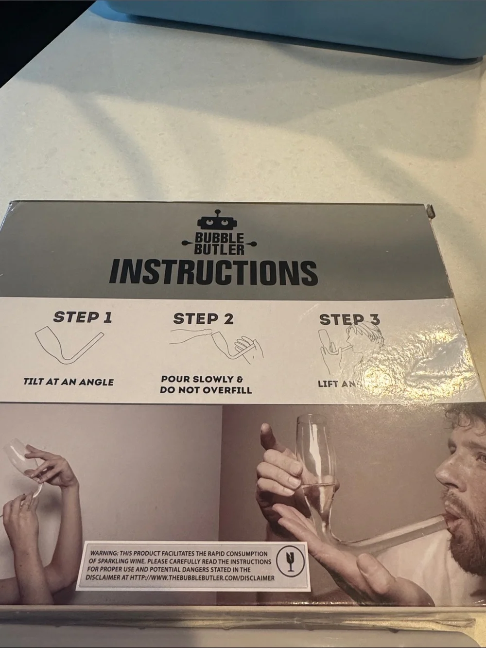 Champagne Shooters Set - Clear Champagne (2 Pack)